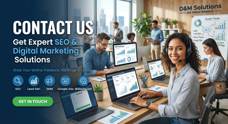 Contact Us Get Expert SEO & Digital Marketing Solutions